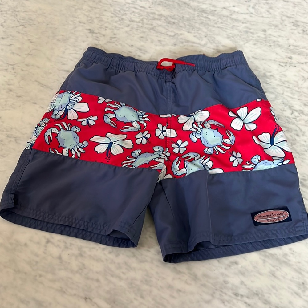 Vineyard Vines Boys Swim Trunks 🩳 size 12-14